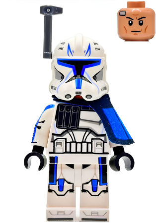 Минифигурка Lego  sw1315 Clone Trooper Captain Rex, 501st Legion N